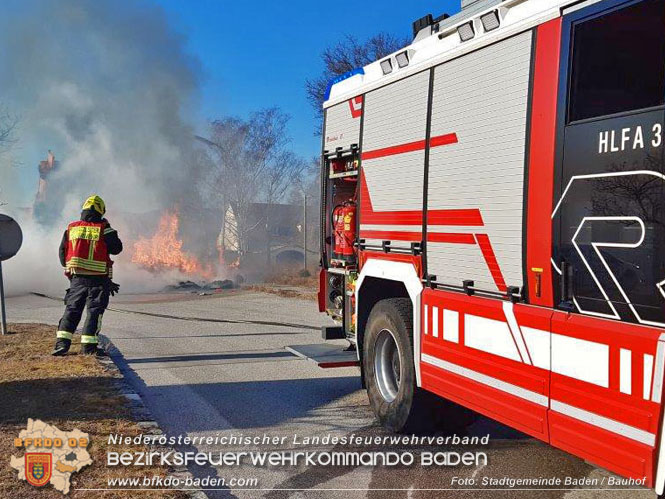 20220301 Sperrmüll geriet in Müllsammelwagen in Brand Foto: Rainer Hohl/Stadtgemeinde Baden 20220301 Sperrmüll geriet in Müllsammelwagen in Brand Foto: Rainer Hohl/Stadtgemeinde Baden