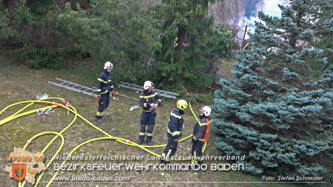 20220304 Brand auf einem Grundstück in Baden Ortsteil Weikersdorf Foto: Stefan Schneider 20220304 Brand auf einem Grundstück in Baden Ortsteil Weikersdorf Foto: Stefan Schneider