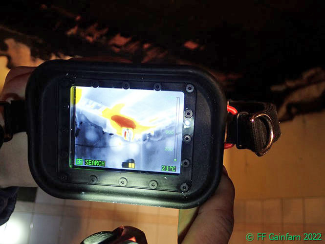20220313 Brand in einem Wohnhaus in Gainfarn Foto: Freiwillige Feuerwehr Gainfarn 20220313 Brand in einem Wohnhaus in Gainfarn Foto: Freiwillige Feuerwehr Gainfarn