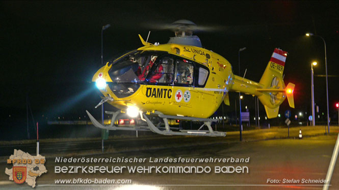 20220316 Verkehrsunfall auf der B17 in Möllersdorf Traiskirchen Foto: Stefan Schneider BFKDO BADEN 20220316 Verkehrsunfall auf der B17 in Möllersdorf Traiskirchen Foto: Stefan Schneider BFKDO BADEN