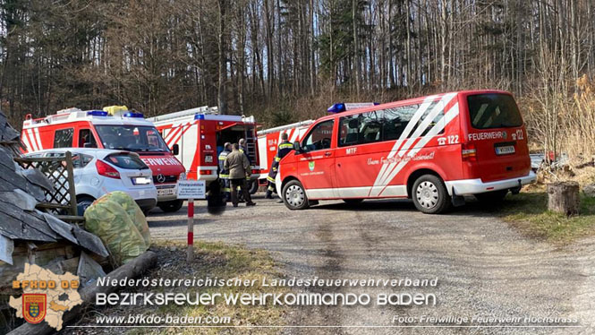 20220320 Flurbrand in Klausen-Leopoldsdorf Agsbach  Foto: Freiwillige Feuerwehr Hochstrass