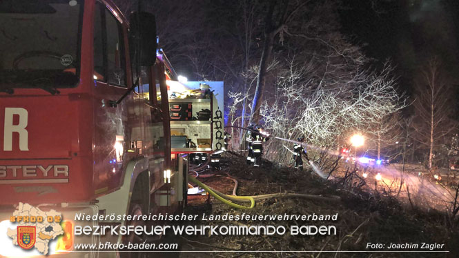 20220324 Brand in Waldnähe in Groisbach bei Alland  Foto: Joachim Zagler
