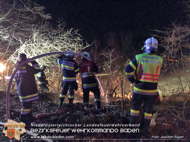 20220324 Brand in Waldnähe in Groisbach bei Alland  Foto: Joachim Zagler
