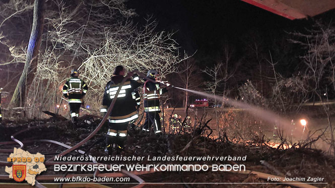 20220324 Brand in Waldnähe in Groisbach bei Alland  Foto: Joachim Zagler
