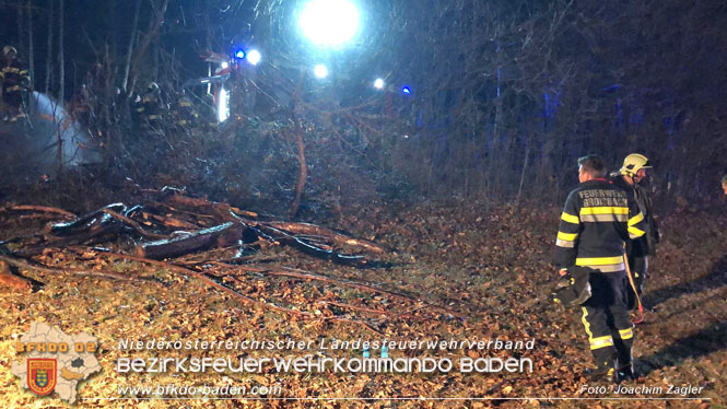 20220324 Brand in Waldnähe in Groisbach bei Alland  Foto: Joachim Zagler