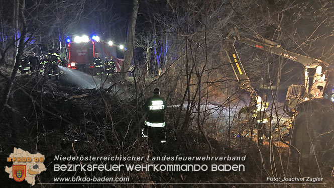 20220324 Brand in Waldnähe in Groisbach bei Alland  Foto: Joachim Zagler