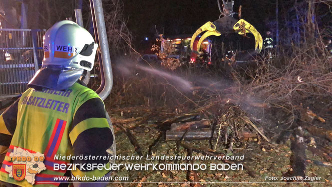 20220324 Brand in Waldnähe in Groisbach bei Alland  Foto: Joachim Zagler