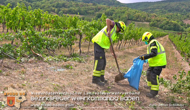 20220806 Alarmierte Menschrettung nach Verkehrsunfall auf der Weinbergstrasse L151 zwischen Gumpoldskirchen und Pfaffstätten   Foto: Stefan Schneider BFK BADEN