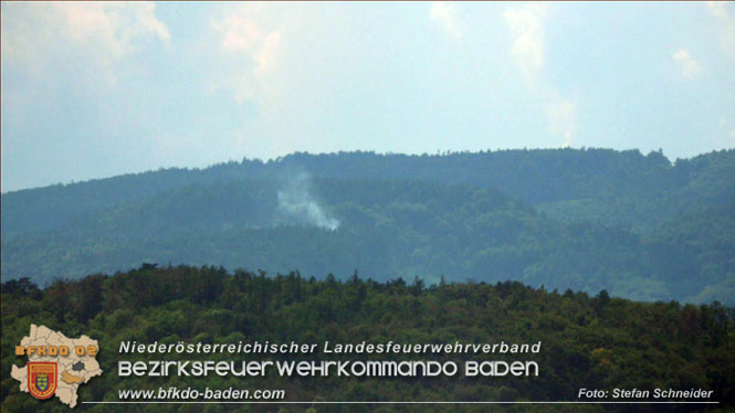 20220816 Waldbrand "Steinwand" Furth a.d.Triesting Foto: Stefan Schneider BFKDO BADEN 20220816 Waldbrand "Steinwand" Furth a.d.Triesting Foto: Stefan Schneider BFKDO BADEN