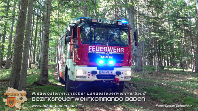 20220816 Waldbrand "Steinwand" Furth a.d.Triesting Foto: Stefan Schneider BFKDO BADEN 20220816 Waldbrand "Steinwand" Furth a.d.Triesting Foto: Stefan Schneider BFKDO BADEN