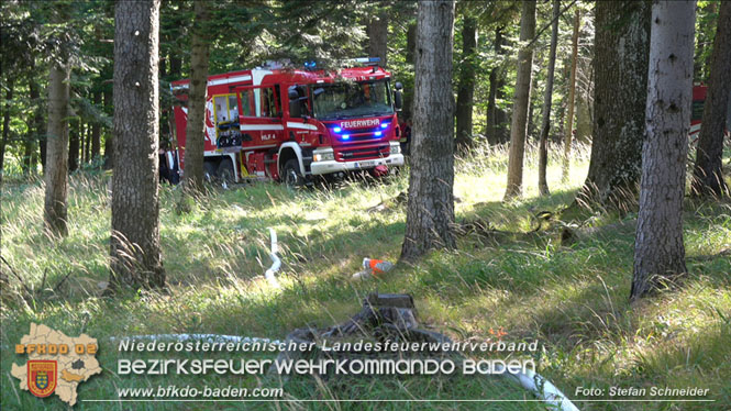 20220816 Waldbrand "Steinwand" Furth a.d.Triesting Foto: Stefan Schneider BFKDO BADEN 20220816 Waldbrand "Steinwand" Furth a.d.Triesting Foto: Stefan Schneider BFKDO BADEN