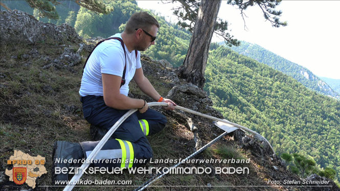 20220816 Waldbrand "Steinwand" Furth a.d.Triesting Foto: Stefan Schneider BFKDO BADEN 20220816 Waldbrand "Steinwand" Furth a.d.Triesting Foto: Stefan Schneider BFKDO BADEN