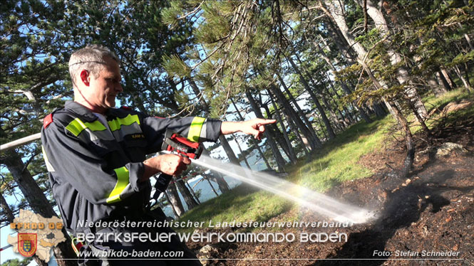 20220816 Waldbrand "Steinwand" Furth a.d.Triesting Foto: Stefan Schneider BFKDO BADEN 20220816 Waldbrand "Steinwand" Furth a.d.Triesting Foto: Stefan Schneider BFKDO BADEN