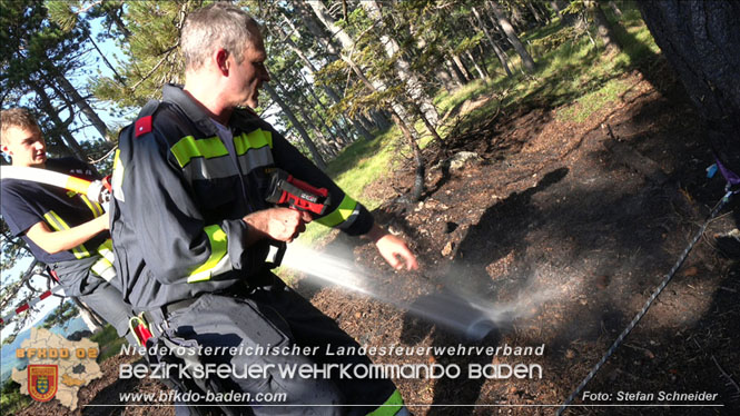 20220816 Waldbrand "Steinwand" Furth a.d.Triesting Foto: Stefan Schneider BFKDO BADEN 20220816 Waldbrand "Steinwand" Furth a.d.Triesting Foto: Stefan Schneider BFKDO BADEN