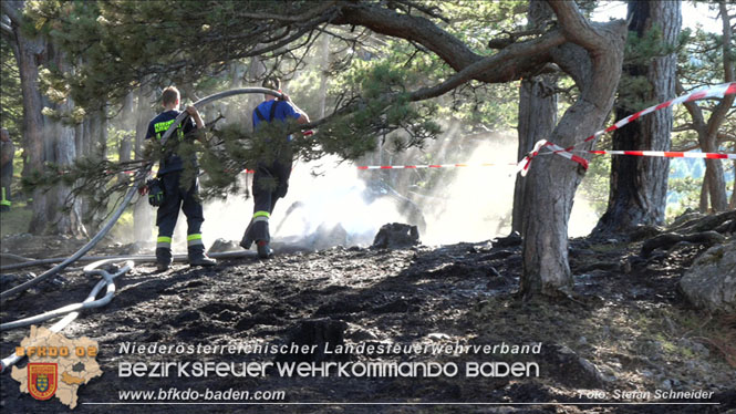 20220816 Waldbrand "Steinwand" Furth a.d.Triesting Foto: Stefan Schneider BFKDO BADEN 20220816 Waldbrand "Steinwand" Furth a.d.Triesting Foto: Stefan Schneider BFKDO BADEN