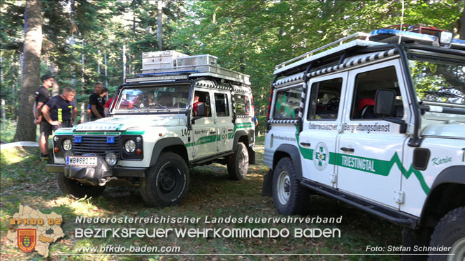 20220816 Waldbrand "Steinwand" Furth a.d.Triesting Foto: Stefan Schneider BFKDO BADEN