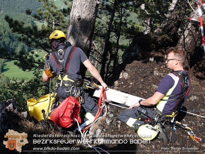 20220816 Waldbrand "Steinwand" Furth a.d.Triesting Foto: Stefan Schneider BFKDO BADEN
