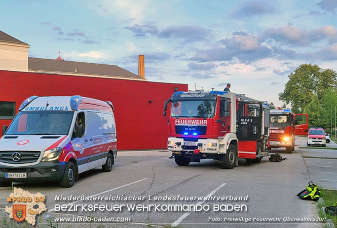 20220817 Zeitkritische Menschenrettung aus Gewaesser in Oberwaltersdorf  Foto: Freiwillige Feuerwehr Oberwaltersdorf