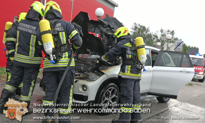 20220821 Fahrzeugbrand in Tribuswinkel Foto: Stefan Schneider BFKDO BADEN 20220821 Fahrzeugbrand in Tribuswinkel Foto: Stefan Schneider BFKDO BADEN