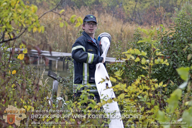20221015 Fischbestand in Gefahr - Feuerwehr pumpt über 3 Millionen Liter Wasser Foto: Stefan Schneider BFKDO BADEN 20221015 Fischbestand in Gefahr - Feuerwehr pumpt über 3 Millionen Liter Wasser Foto: Stefan Schneider BFKDO BADEN