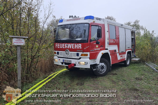 20221015 Fischbestand in Gefahr - Feuerwehr pumpt über 3 Millionen Liter Wasser Foto: Stefan Schneider BFKDO BADEN 20221015 Fischbestand in Gefahr - Feuerwehr pumpt über 3 Millionen Liter Wasser Foto: Stefan Schneider BFKDO BADEN