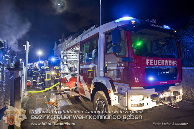 20221208 Wohnhausbrand in Hirtenberg Foto: Stefan Schneider BFKDO BADEN 20221208 Wohnhausbrand in Hirtenberg Foto: Stefan Schneider BFKDO BADEN