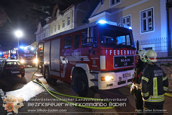 20221208 Wohnhausbrand in Hirtenberg Foto: Stefan Schneider BFKDO BADEN 20221208 Wohnhausbrand in Hirtenberg Foto: Stefan Schneider BFKDO BADEN