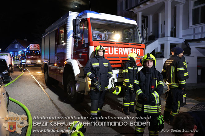 20221208 Wohnhausbrand in Hirtenberg Foto: Stefan Schneider BFKDO BADEN 20221208 Wohnhausbrand in Hirtenberg Foto: Stefan Schneider BFKDO BADEN