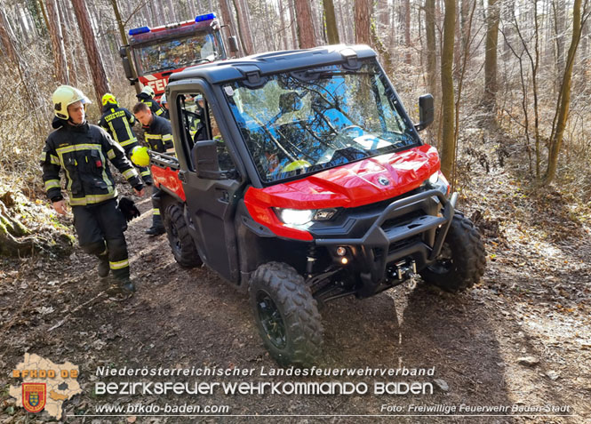 20221224 Déjà-vu im Badener Kurpark - neuerlich Pkw auf Waldweg! Foto: Freiwillige Feuerwehr Baden-Stadt / Stefan Schneider 20221224 Déjà-vu im Badener Kurpark - neuerlich Pkw auf Waldweg! Foto: Freiwillige Feuerwehr Baden-Stadt / Stefan Schneider