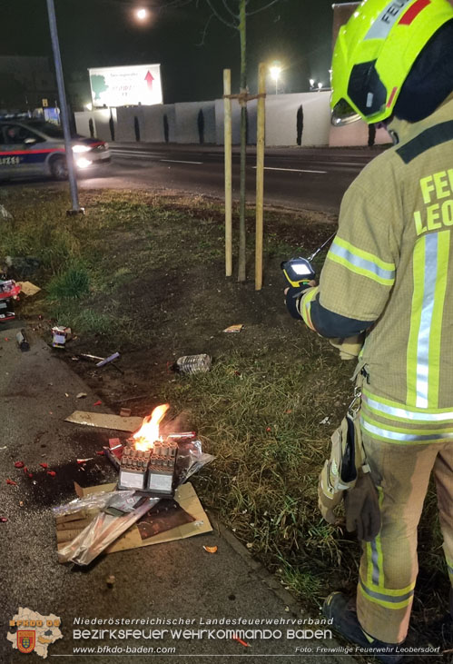 20230101 Kleinbrand in Leoberdorf  Foto: Freiwillige Feuerwehr Leobersdorf