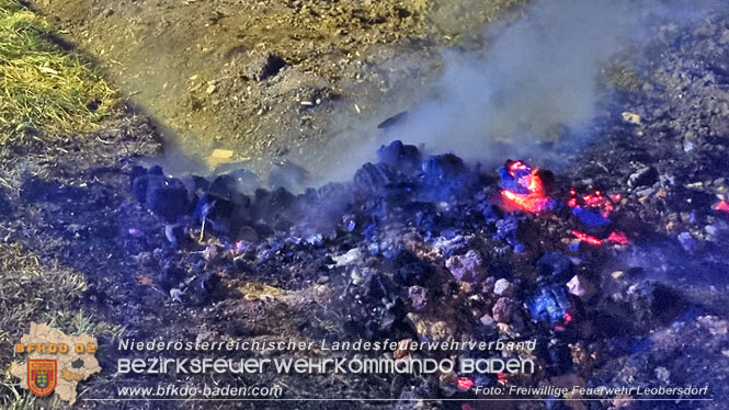 20230101 Kleinbrand in Leoberdorf  Foto: Freiwillige Feuerwehr Leobersdorf