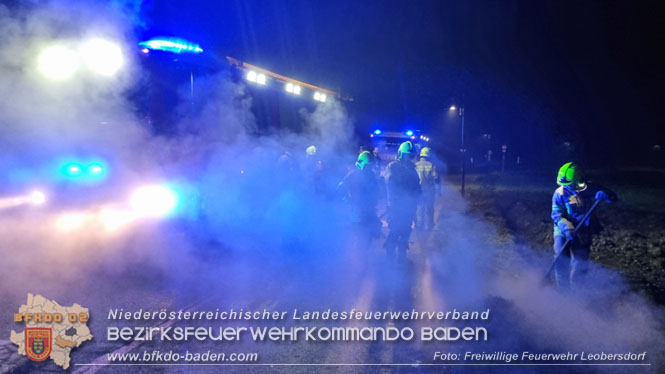 20230101 Kleinbrand in Leoberdorf  Foto: Freiwillige Feuerwehr Leobersdorf