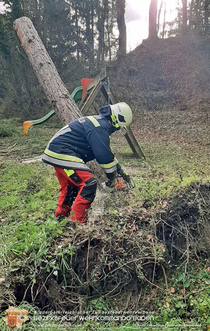 20230105 Sturmschden in Siegenfeld Ortsteil Rosental  Foto: Freiwillige Feuerwehr Siegenfeld
