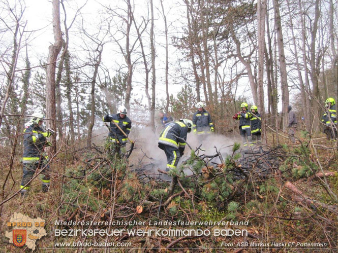 20230119 Ein unangemeldetes Feuerheizen löste Waldbrandalarm in Pottenstein aus Foto: ASB Markus Hackl BFK Presseteam 20230119 Ein unangemeldetes Feuerheizen löste Waldbrandalarm in Pottenstein aus Foto: ASB Markus Hackl BFK Presseteam