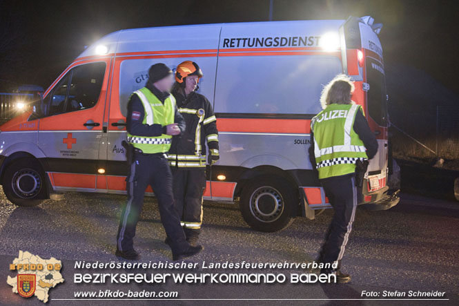 20230208 Alarmierte Menschenrettung nach Verkehrsunfall Foto: Stefan Schneider BFKDO BADEN 20230208 Alarmierte Menschenrettung nach Verkehrsunfall Foto: Stefan Schneider BFKDO BADEN