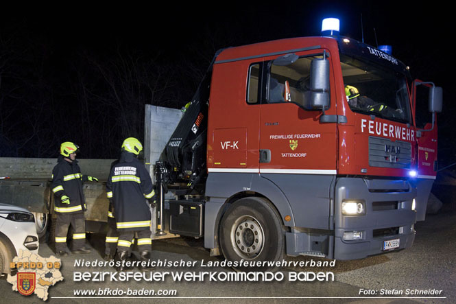 20230208 Alarmierte Menschenrettung nach Verkehrsunfall Foto: Stefan Schneider BFKDO BADEN 20230208 Alarmierte Menschenrettung nach Verkehrsunfall Foto: Stefan Schneider BFKDO BADEN