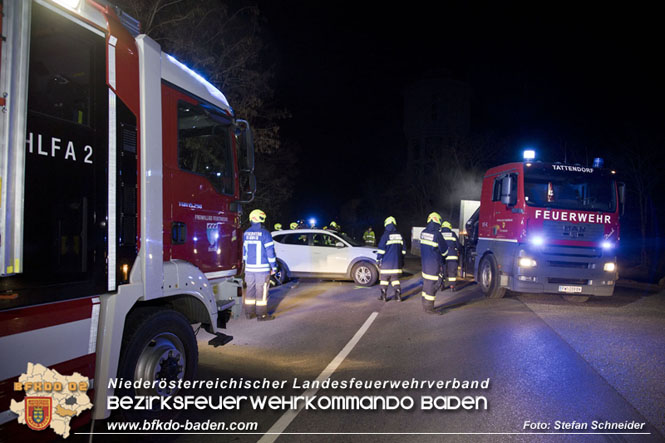 20230208 Alarmierte Menschenrettung nach Verkehrsunfall Foto: Stefan Schneider BFKDO BADEN 20230208 Alarmierte Menschenrettung nach Verkehrsunfall Foto: Stefan Schneider BFKDO BADEN