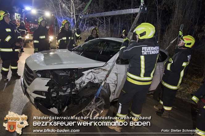 20230208 Alarmierte Menschenrettung nach Verkehrsunfall Foto: Stefan Schneider BFKDO BADEN 20230208 Alarmierte Menschenrettung nach Verkehrsunfall Foto: Stefan Schneider BFKDO BADEN