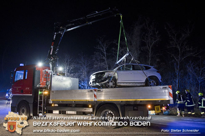 20230208 Alarmierte Menschenrettung nach Verkehrsunfall Foto: Stefan Schneider BFKDO BADEN 20230208 Alarmierte Menschenrettung nach Verkehrsunfall Foto: Stefan Schneider BFKDO BADEN