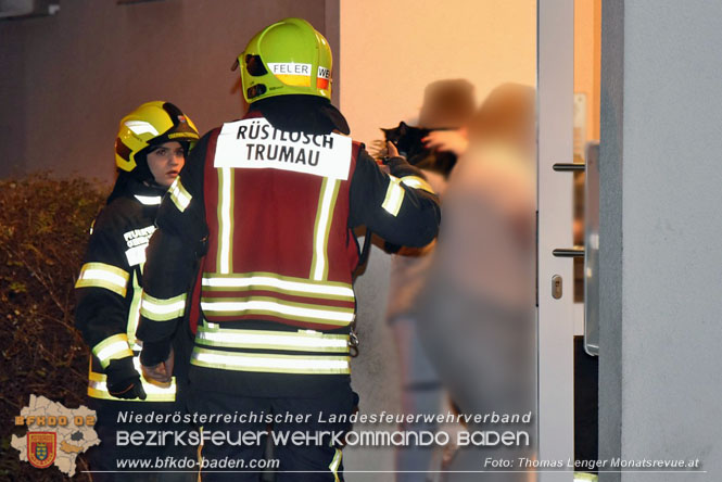 20230215 Wohnungsbrand in Trumau  Foto: Thomas Lenger Monatsreveue.at
