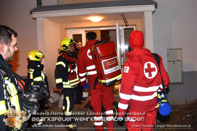 20230215 Wohnungsbrand in Trumau  Foto: Thomas Lenger Monatsreveue.at
