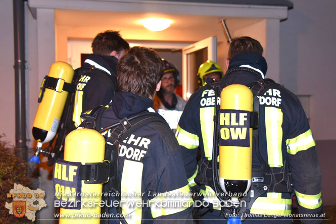 20230215 Wohnungsbrand in Trumau  Foto: Thomas Lenger Monatsreveue.at