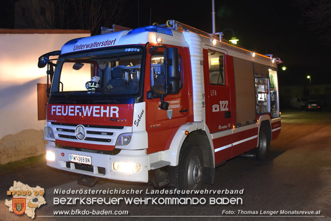 20230216 Brand in Unterwaltersdorf  Foto: Thomas Lenger Monatsreveue.at