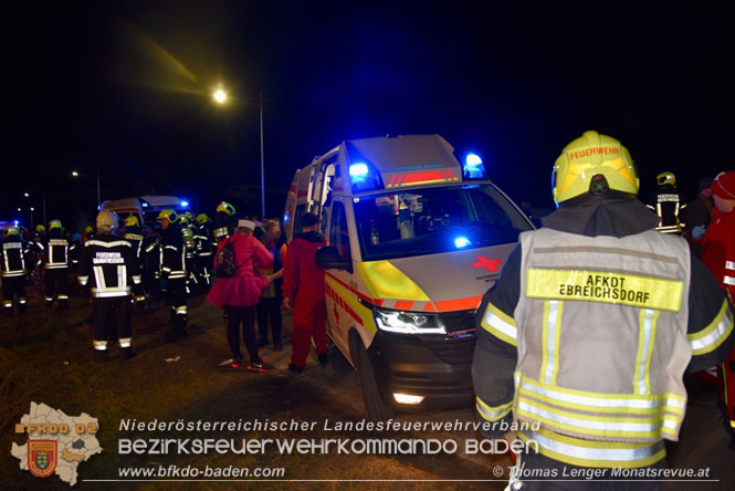 20230218 Großschadensereignis - Menschenrettung (T3) auf der B60  Foto: Thomas Lenger Monatsrevue.at