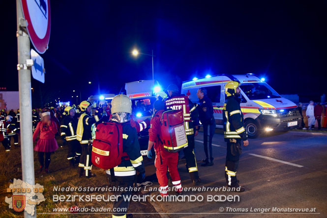 20230218 Großschadensereignis - Menschenrettung (T3) auf der B60  Foto: Thomas Lenger Monatsrevue.at