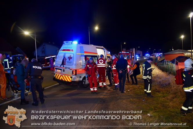 20230218 Großschadensereignis - Menschenrettung (T3) auf der B60  Foto: Thomas Lenger Monatsrevue.at