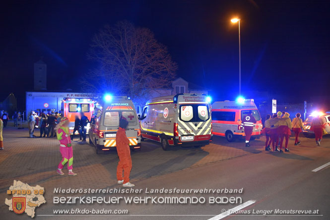20230218 Großschadensereignis - Menschenrettung (T3) auf der B60  Foto: Thomas Lenger Monatsrevue.at