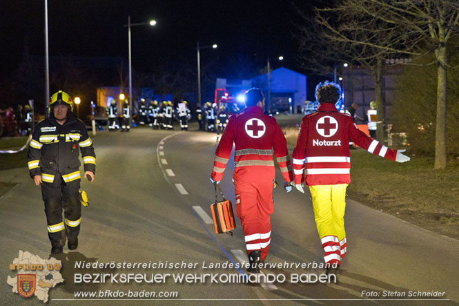 20230218 Großschadensereignis - Menschenrettung (T3) auf der B60 Foto: Stefan Schneider BFKDO BADEN 20230218 Großschadensereignis - Menschenrettung (T3) auf der B60 Foto: Stefan Schneider BFKDO BADEN