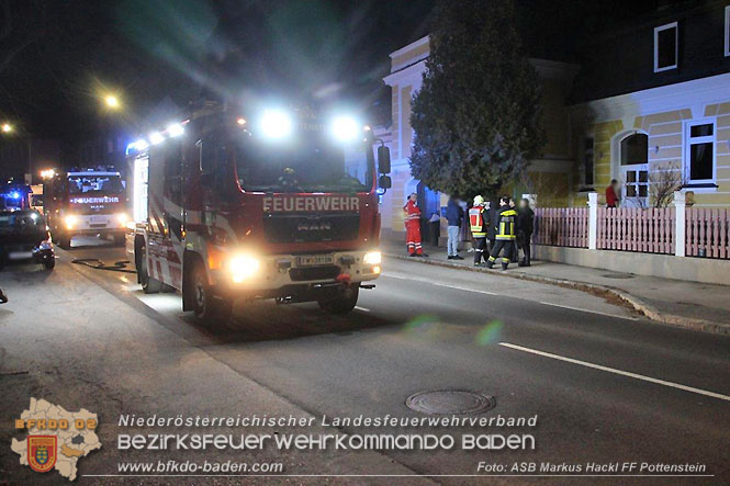 20230220 Gas Alarm in Pottenstein  Foto: ASB Markus Hackl FF Pottenstein