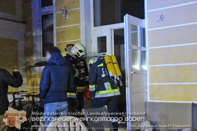 20230220 Gas Alarm in Pottenstein  Foto: ASB Markus Hackl FF Pottenstein